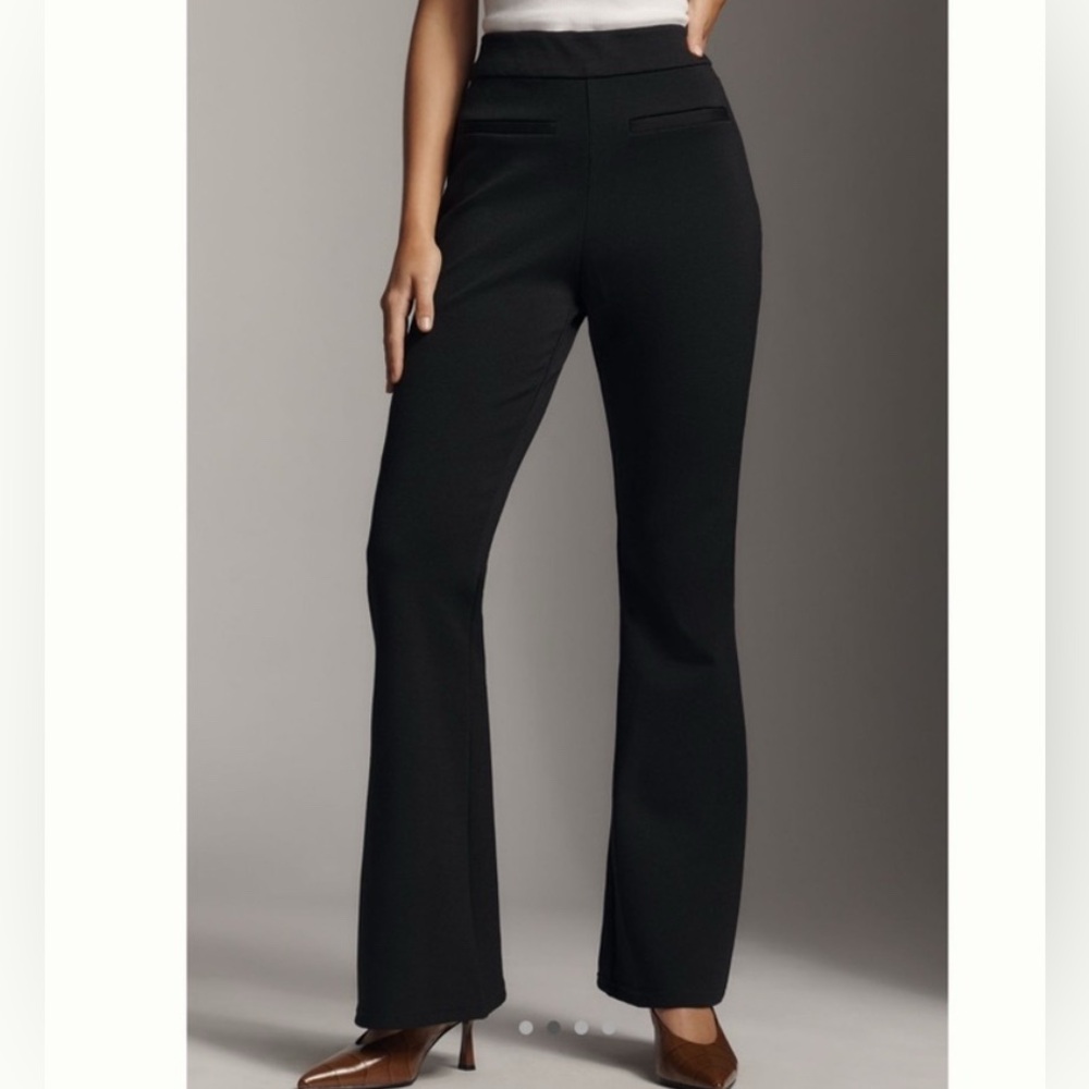Anthropologie Flare Knit Pants